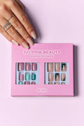 Press-on nails box with mixed nail designs, 48 nails